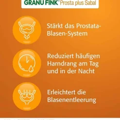 Hot Granu Fink ® Prosta plus Sabal Hartkapseln, 200 St