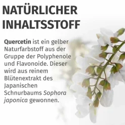 Clearance Quercetin 500 mg hochdosiert Kapseln , 180 St Quercetin