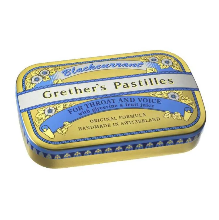 Sale Grethers Pastilles Grethers Blackcurrant, 60 g