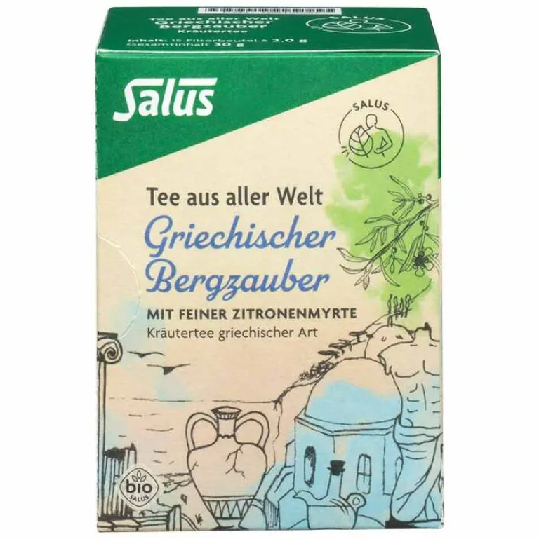 Discount Griechischer Bergzauber Bio Salus Filterbeutel, 15 St Kräutertee|Bio Tee