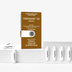Grifokehl D4 Zäpfchen, 10 St