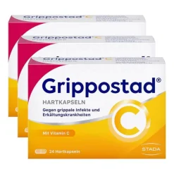 Grippostad C Hartkapseln bei Erkältung, 3x24 St