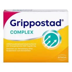 COMPLEX mit Orangengeschmack, 20 St Ass-Acetylsalicylsäure|Grippemittel
