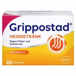 Online Heißgetränk bei Schmerzen und Fieber , 10 St Grippemittel