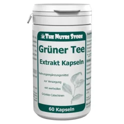 Grüner Tee Extrakt Kapseln, 60 St