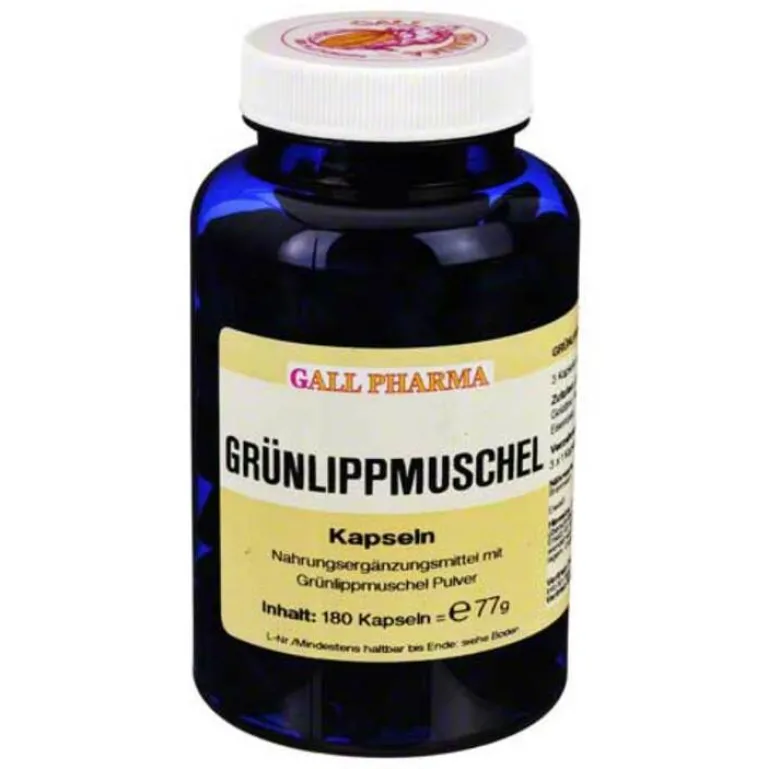 New Grünlippmuschel GPH Kapseln, 180 St Grünlippmuschel