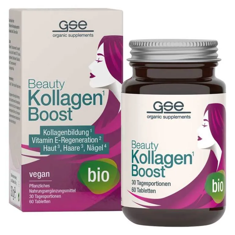 Sale Gse Beauty Kollagen-Boost Tabletten Bio, 60 St Kollagen