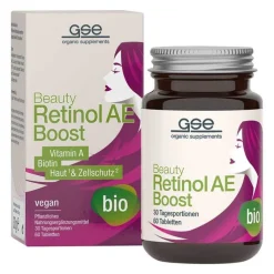 Gse Beauty Retinol-AE Boost Tabletten Bio, 60 St