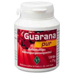 Hot Guarana Pur 500 Kapseln, 120 St Guarana