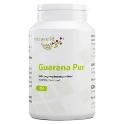 Guarana Pur 500 mg Kapseln, 120 St