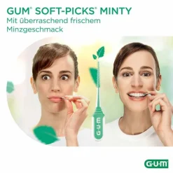 Online GUM Soft-Picks Minty small, 40 St