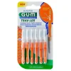 Best GuM Trav-Ler 0,9mm Kerze orange Intendent. + 6Kappen, 6 St