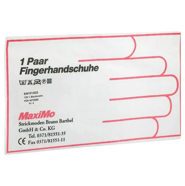 Discount Maximo Handschuhe Baumwolle Größe 4 K, 2 St