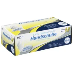 Outlet Param Handschuhe Einmal Latex gepudert M, 100 St