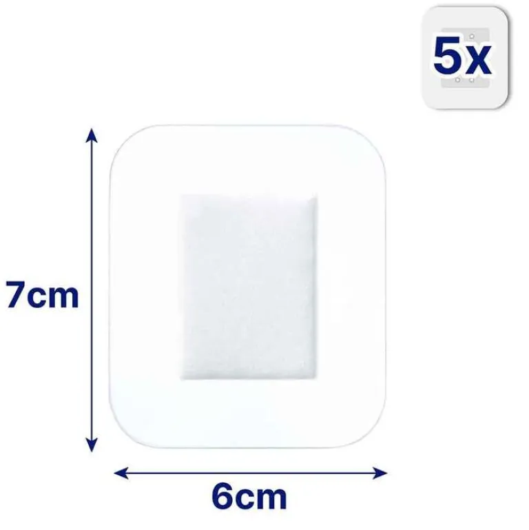 Online Hansaplast AQUA PROTECT XL Wundverband steril 6x7 cm, 5 St