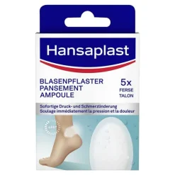 Hot Hansaplast Blasen-Pflaster Ferse, 5 St