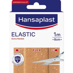 Hot Elastic Pflaster 8 cmx1 m, 1 St Wundpflaster|Heftpflaster