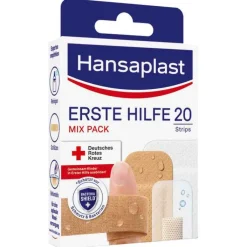 Hansaplast Erste Hilfe Pflaster Mix, 20 St