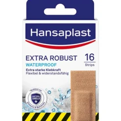 Clearance Hansaplast extra robust wasserdicht Pflasterstrips, 16 St