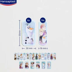 Hansaplast Kinder Pflasterstrips Frozen, 20 St