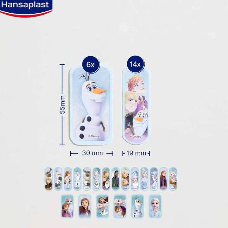 Hansaplast Kinder Pflasterstrips Frozen, 20 St