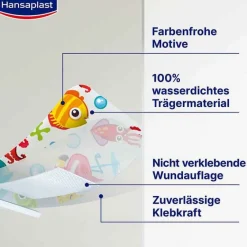 Discount Hansaplast Kinder Pflasterstrips Aqua Protect, 20 St