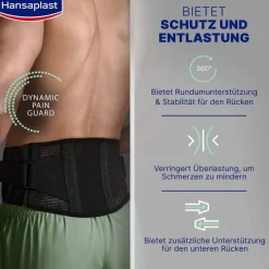 Discount Hansaplast Rücken-Bandage verstellbar 82 - 118 cm, 1 St