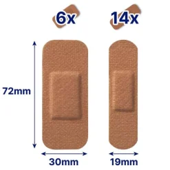 SENSITIVE Pflasterstrips Hautton medium, 20 St Strips