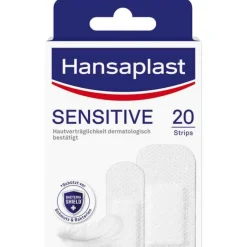 Hansaplast Sensitive Pflaster hypoallergen Strips, 20 St