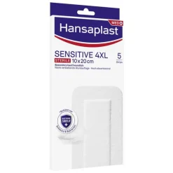 Best SENSITIVE 4XL Wundverband steril 10x20 cm, 5 St Wundpflaster|Heftpflaster