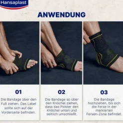 Online Hansaplast Sport Fußgelenk-Bandage Größe L/XL, 1 St
