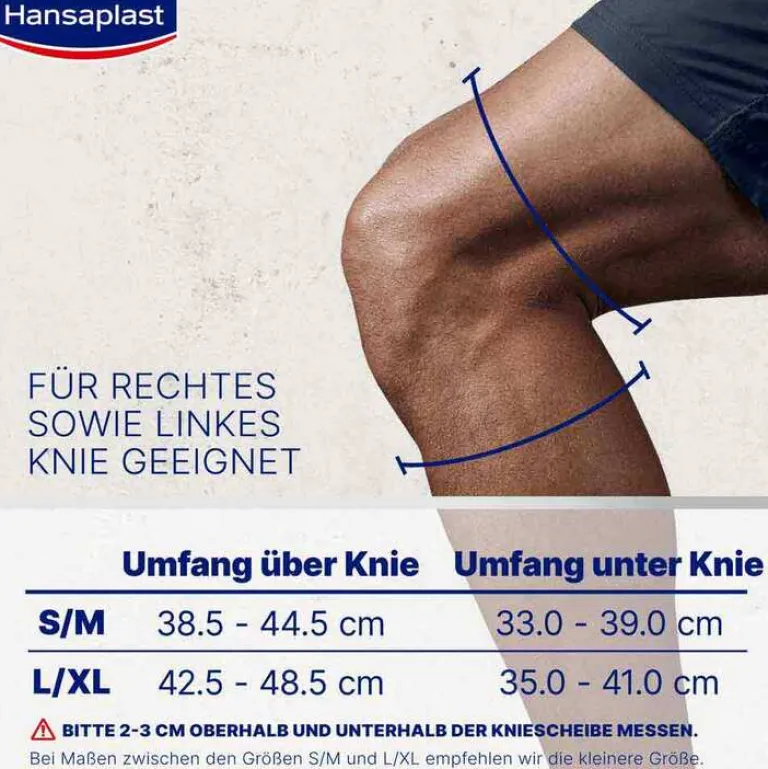 Outlet Sport Knie-Bandage Größe S/M, 1 St Kniebandagen