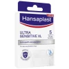 ULTRA SENSITIVE XL Wundverband 5x7,2 cm, 5 St Wundpflaster