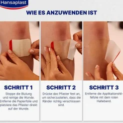 Outlet Hansaplast Zweite Haut Schutz Pflaster, 6 St