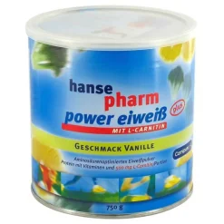 Sale Hansepharm Power Eiweiß plus Vanille Pulver, 750 g