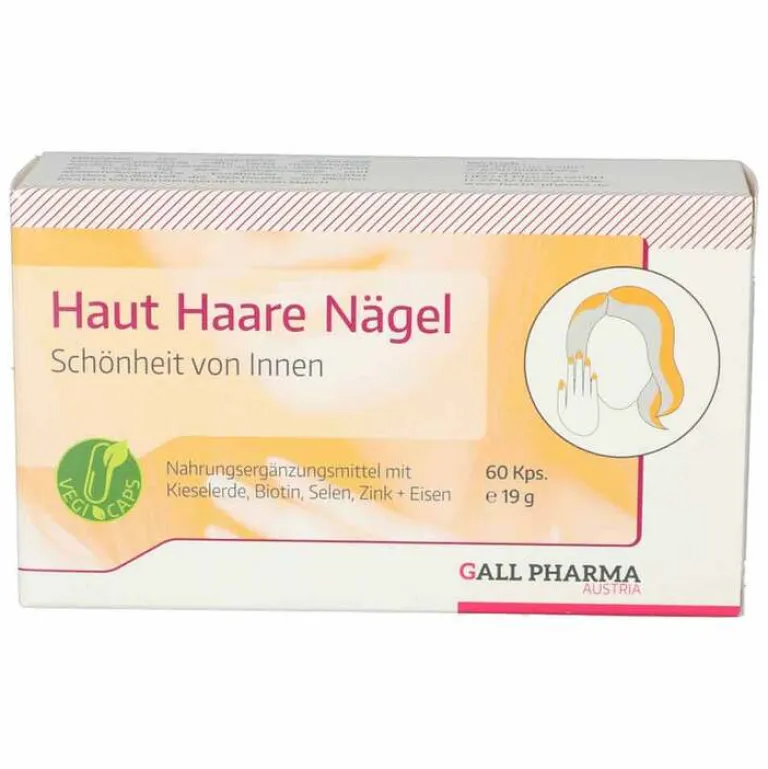 Haut Haare Nägel GPH Kapseln, 60 St Mikronährstoffe|Kieselerde