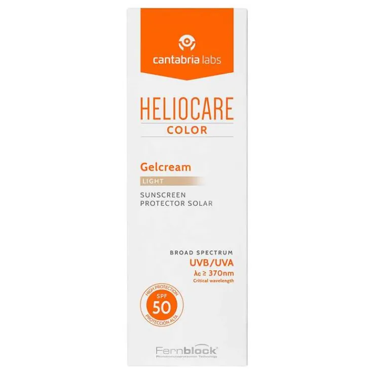 Heliocare Color Gelcream light SPF50, 50 ml
