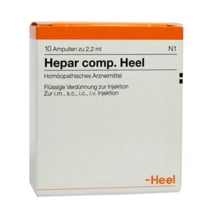 Hot Heel Hepar comp. Ampullen, 10 St