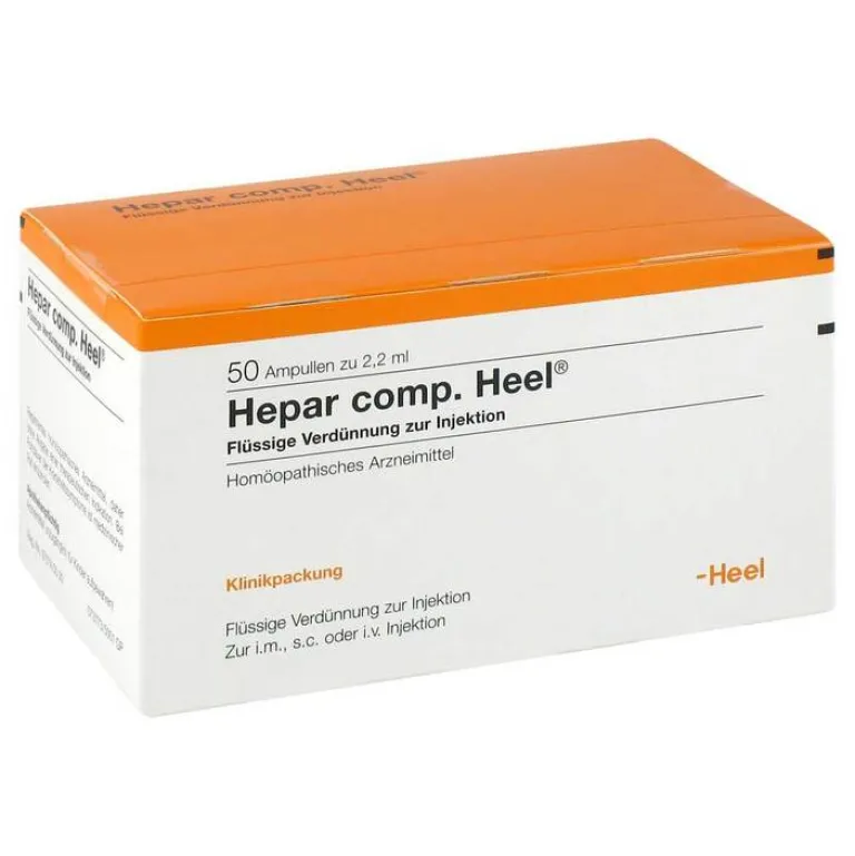 New Heel Hepar comp. Ampullen, 50 St