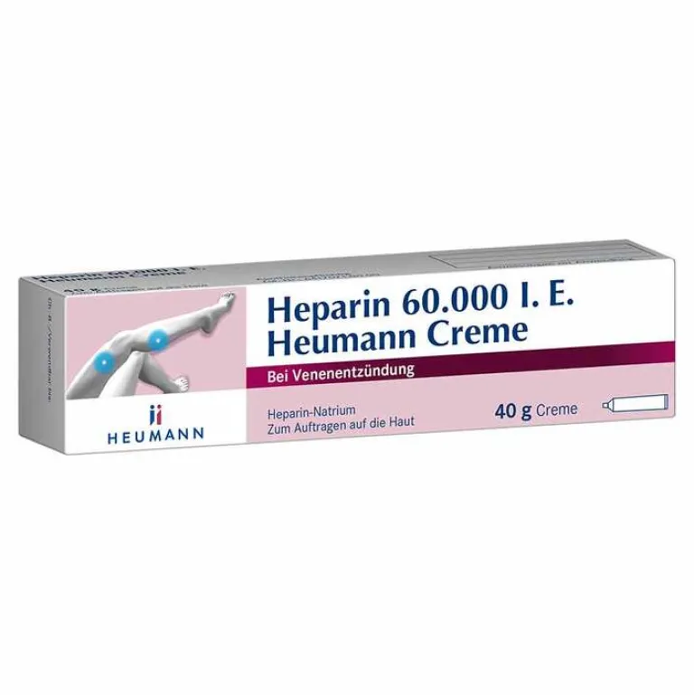 Clearance Heumann Heparin 60.000 I.E. Creme, 40 g