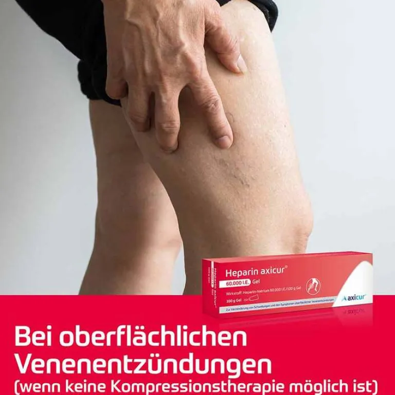 Outlet Heparin ® 60.000 I.E. Gel, 100 g Verstauchungen & Prellungen|Venenleiden