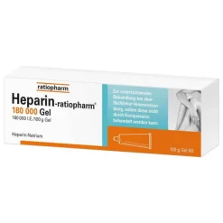 Online Heparin-® 180 000 Gel, 100 g Venenleiden|Heparin