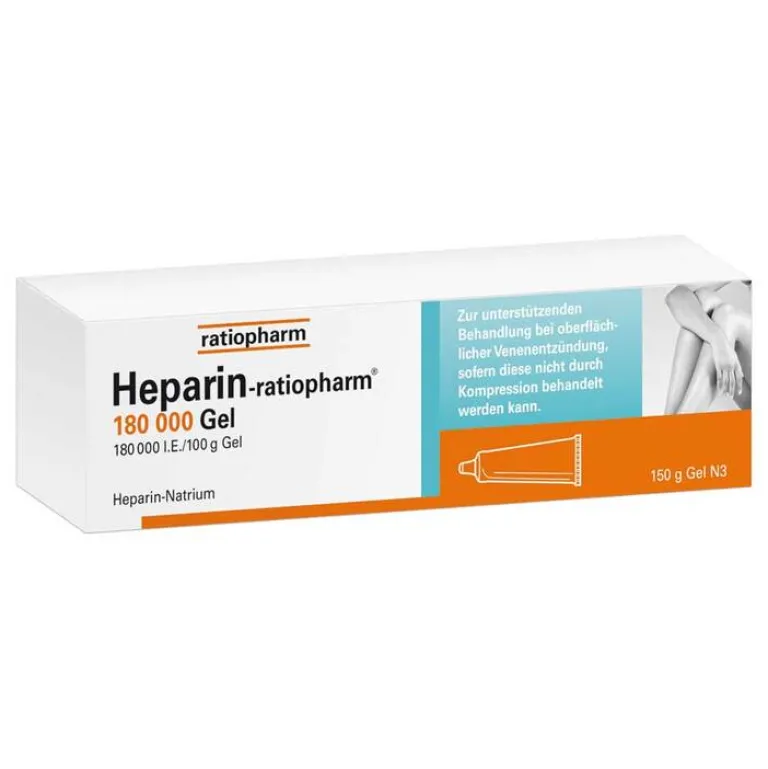 Hot Heparin-® 180 000 Gel, 150 g Venenleiden|Heparin