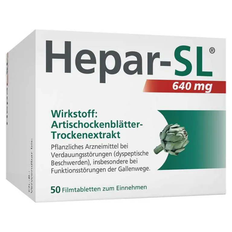 ® 640 mg Filmtabletten, 50 St Verdauung|Galle Medikamente