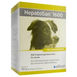 Hepatosan 1600 Tabletten Ergänzungsfuttermittel für Hund und Katze, 120 St Futter & Snacks|Futter & Snacks