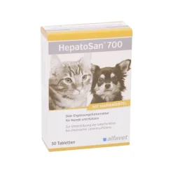 New Hepatosan 700 Tabletten Ergänzungsfuttermittel für Hund und Katze, 30 St Futter & Snacks|Futter & Snacks