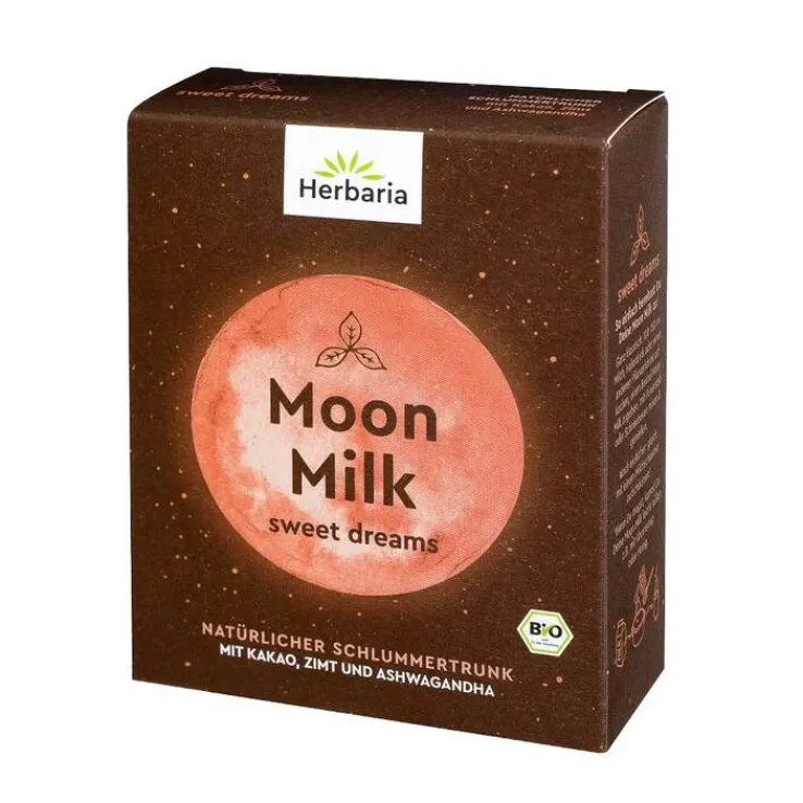 Herbaria Moon Milk sweet dreams Bio Pulver, 5X5 g
