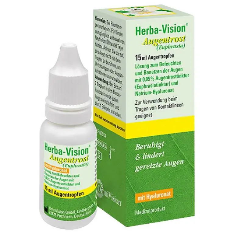 Discount Herba-Vision Augentrost Augentropfen, 15 ml