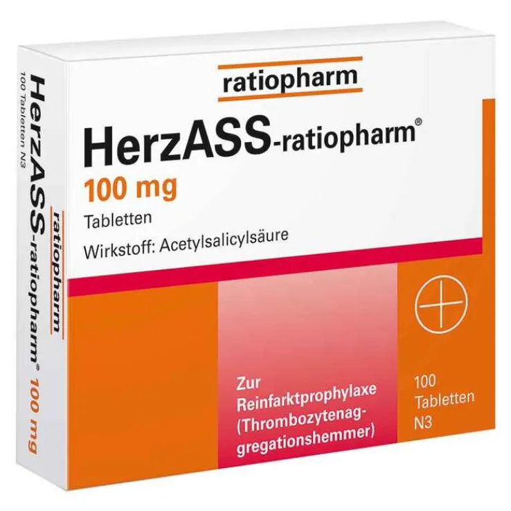 HerzASS-ratiopharm® 100 mg, 100 St