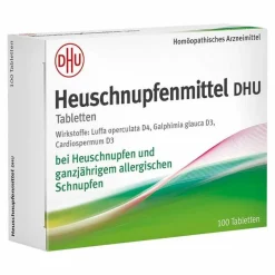 Online Heuschnupfenmittel Tabletten, 100 St Allergie|Homöopathische Allergiemittel